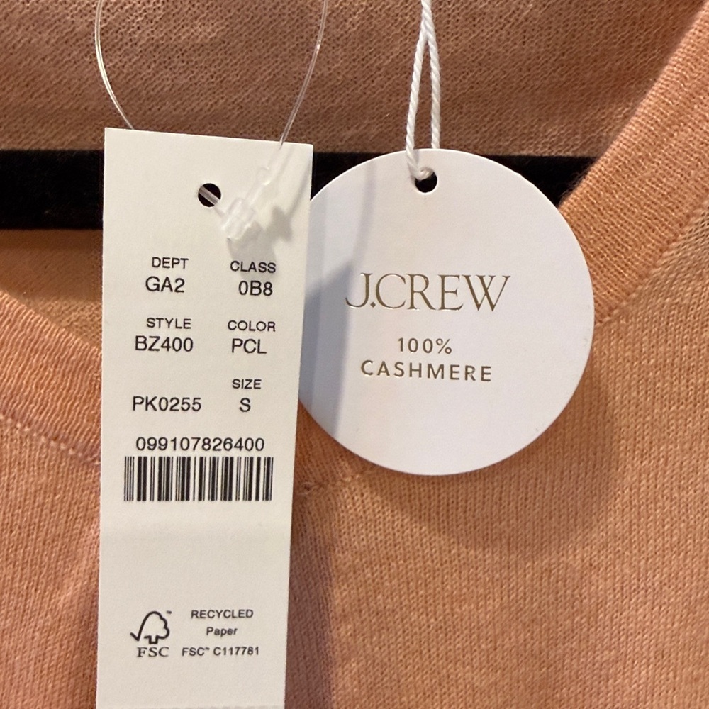 NWT J. Crew Featherweight cashmere cardigan - Picture 9 of 11